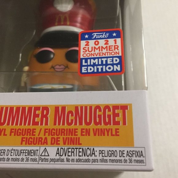 NEW 2021 Funkon McDonalds Ad Icons Drummer McNugget Exclusive Funko Figure #138 - Picture 7 of 8